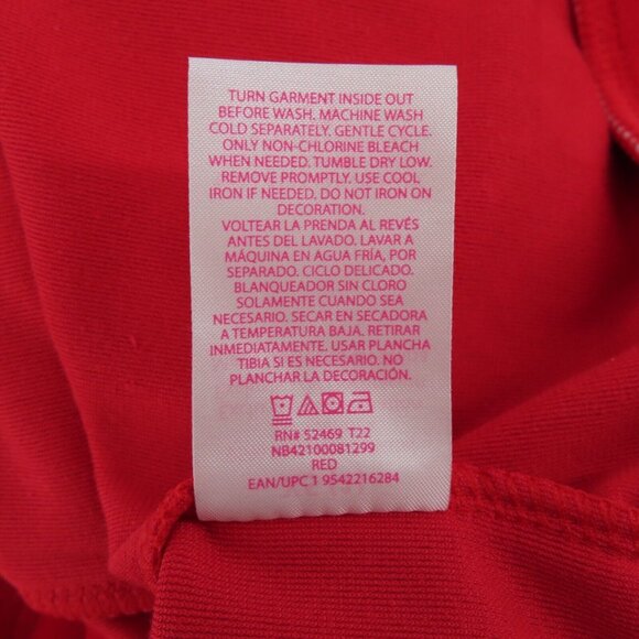 No Boundaries Juniors XS 1 Red Velour Tracksuit Cat Print Christmas Holiday NEW - Picture 13 of 15